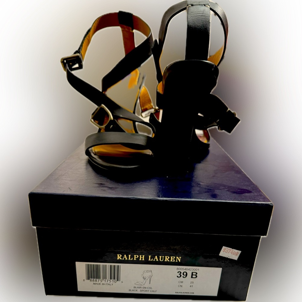 PL Ralph Lauren strapped sandals size 39